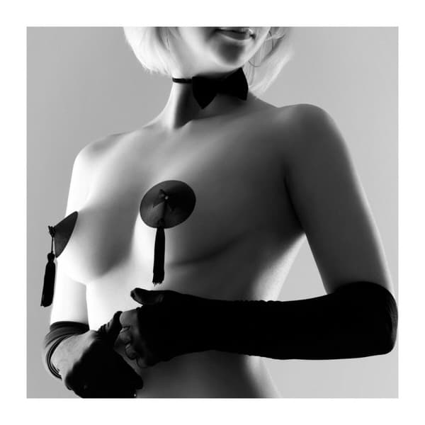 Burlesque Pasties musta Bijoux Indiscrets Burlesque Pasties Musta