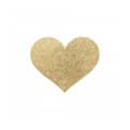 Pikkukuva 5 / 6: Kullanväriset Flash Heart- nännikoristeet Bijoux Indiscrets 137