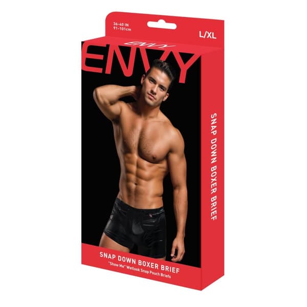 Miesten bokserit Envy Musta L/XL