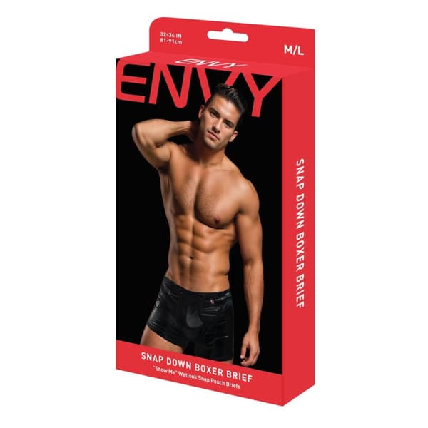 Miesten bokserit Envy Musta L/XL