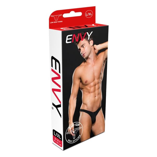 Remmi Envy Lowrise Zip Musta S/M