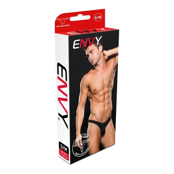Remmi Envy Lowrise Zip Musta L/XL