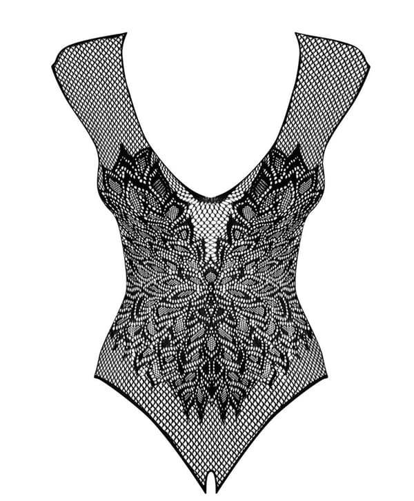 Netting Body m/ Åpent Skirt og Vinger
