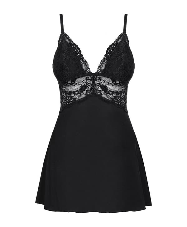 Forførende Babydoll m/ Blonder