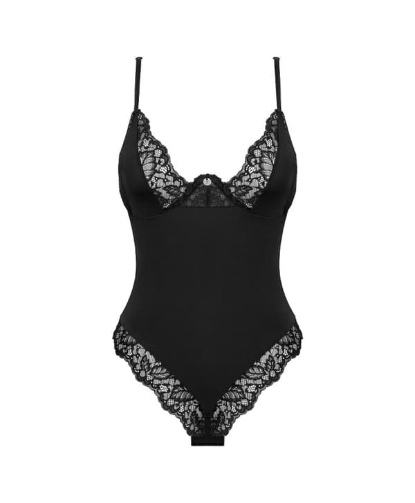 Bellastia Teddy m/ bøyle-BH og blonder