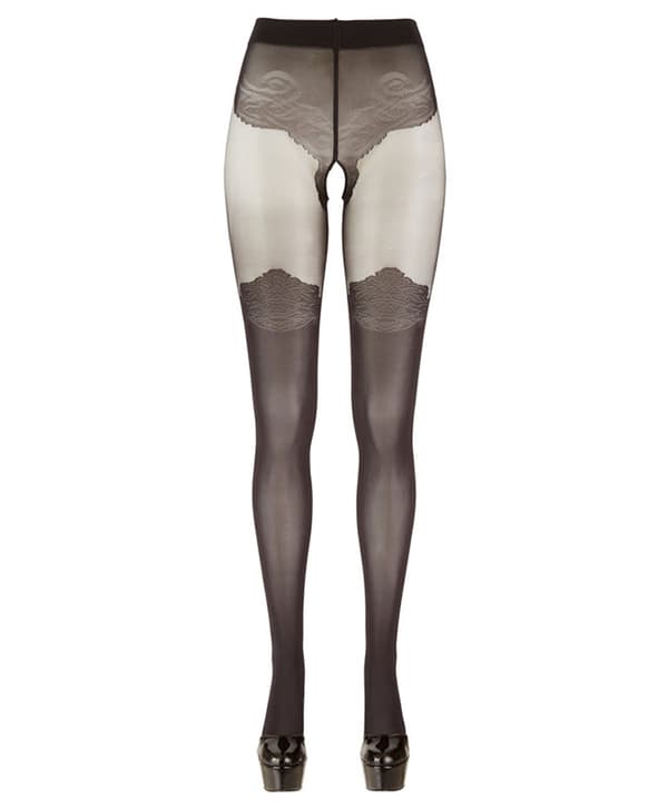 Strømpebukse Lace Tights - Cottelli Collection