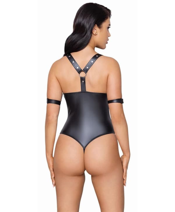 Cottelli Bondage - Wetlook Bodysuit