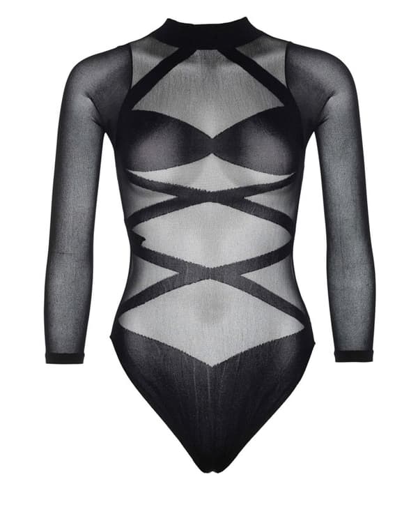 Leg Avenue Bodysuit And Thigh Highs