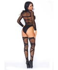 Miniatyrbilde 2 av 5: Leg Avenue Bodysuit And Thigh Highs