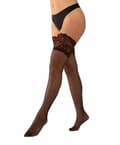 Miniatyrbilde 1 av 4: Luxury Stay-Up Stockings m/ Floral Lace Top