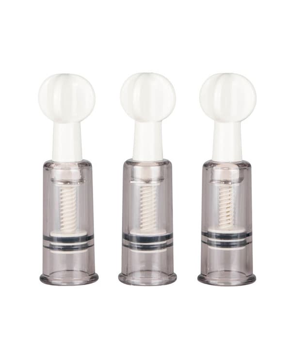 Twist Suckers - Sugekopper til bryst og klitoris (3pk)