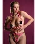 Miniatyrbilde 2 av 3: Taboom Malibu Bra Open Crotch Brief Harness - L/XL