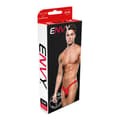 Miniatyrbillede 3 af 5: G-streng Lowrise Envy Zip Rød L/XL