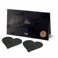 Miniatyrbillede 1 af 6: Flash Heart Sort Bijoux Indiscrets 155 Sort