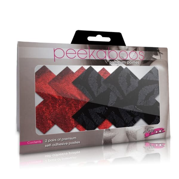 Nipple cover Peekaboo KISSES X Onesize