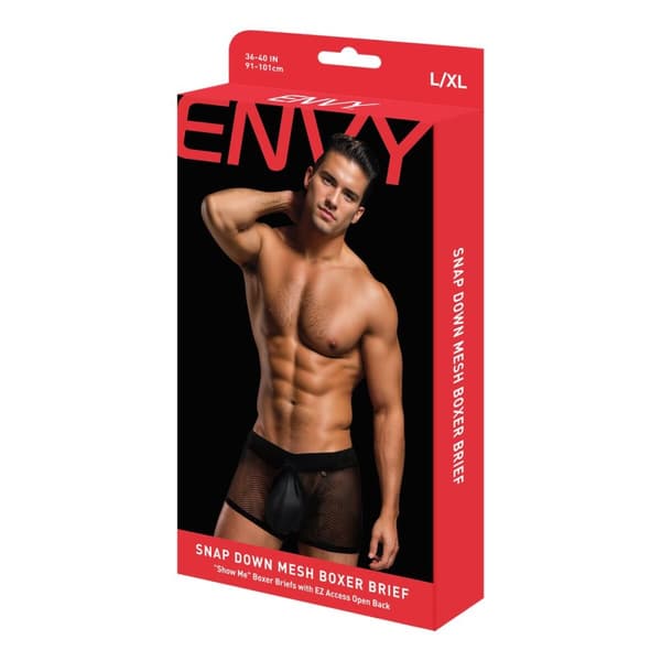 Boxershorts til mænd Envy Sort S/M