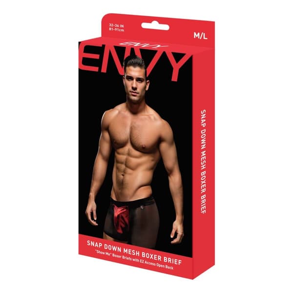 Boxershorts til mænd Envy Sort S/M