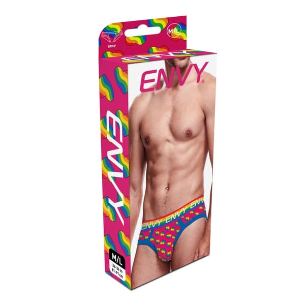 Klassiske underbukser Envy Multifarvet L/XL