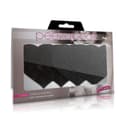 Miniatyrbillede 3 af 4: Nipple cover Peekaboo Sort Onesize Hjerter