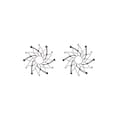 Miniatyrbillede 2 af 6: Nipple cover NS Novelties Charm I Multifarvet