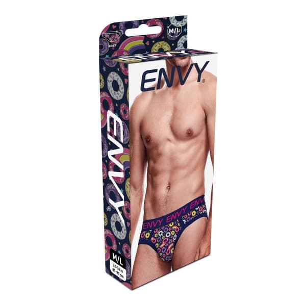 Klassiske underbukser Envy Unicorn & Donuts L/XL