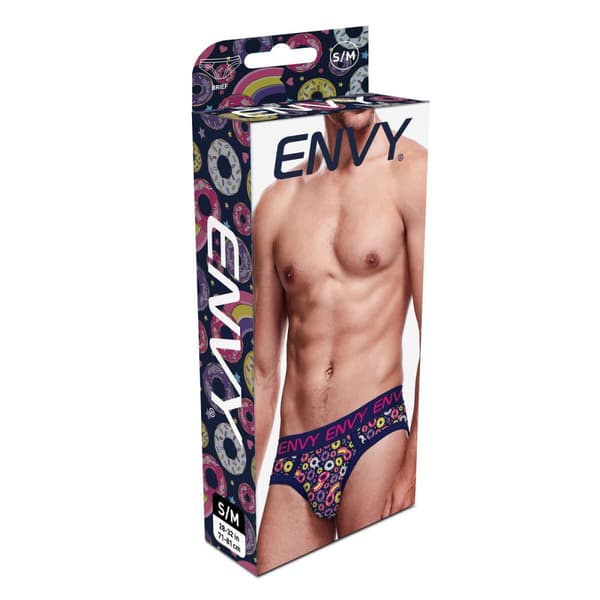 Klassiske underbukser Envy Unicorn & Donuts L/XL
