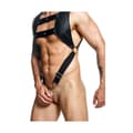 Miniatyrbild 1 av 8: New Comers Strap Mob Eroticwear Svart