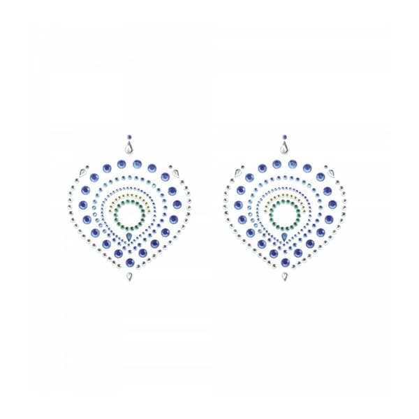 Flamboyant Blå & Green Bijoux Indiscrets FLAMBOYANT