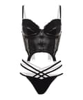 Miniatyrbilde 4 av 5: Wetlook Bustier Set Monroe