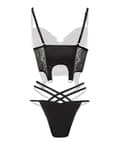 Miniatyrbilde 5 av 5: Wetlook Bustier Set Monroe