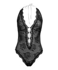 Miniatyrbilde 5 av 6: Lace open crotch body Rose
