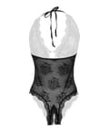 Miniatyrbilde 6 av 6: Lace open crotch body Rose