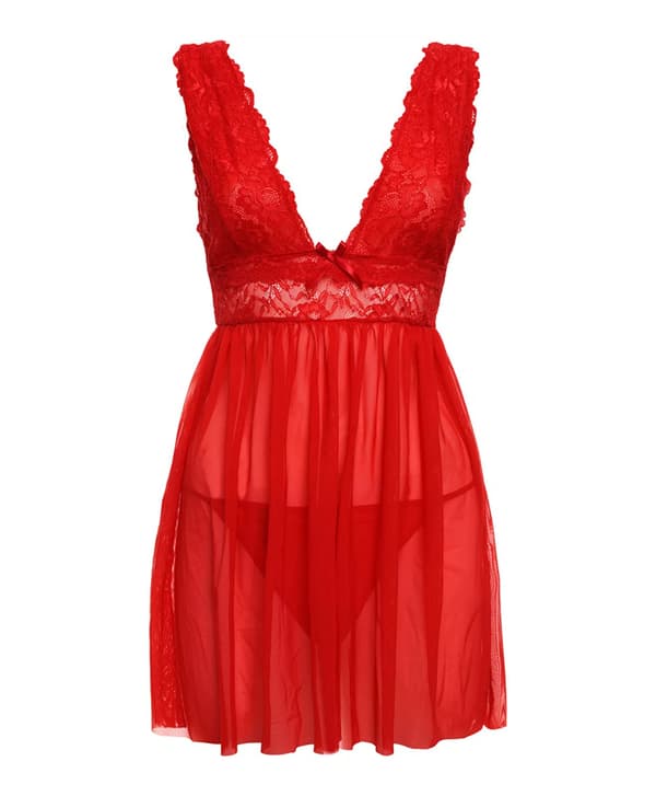 Babydoll & String Lieve