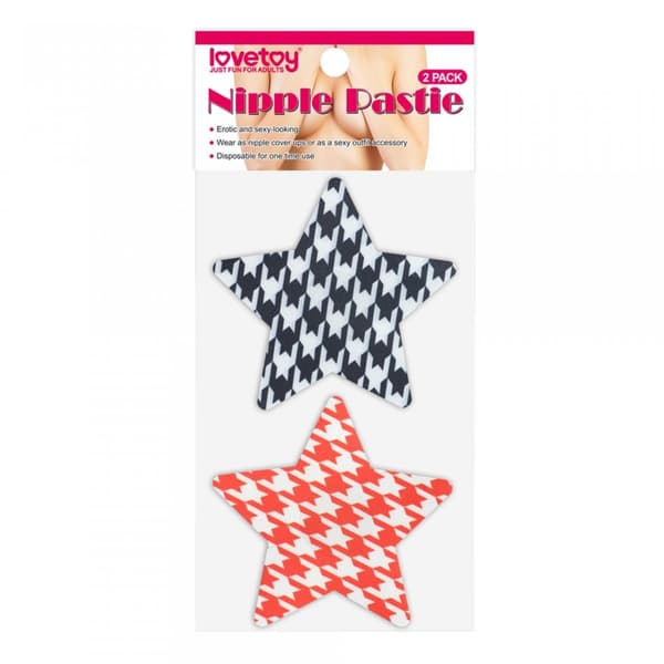 Stars Nipple Pasties (2 pakke)
