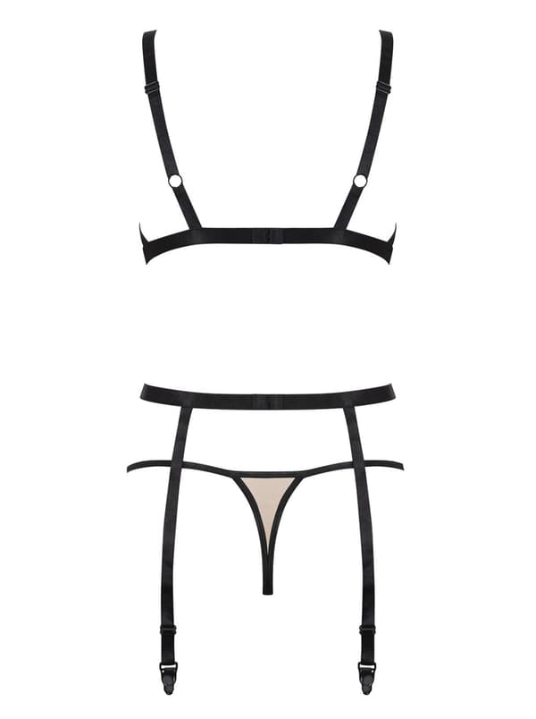 Nudelia alusvaatteet, 3-osainen setti, L/XL