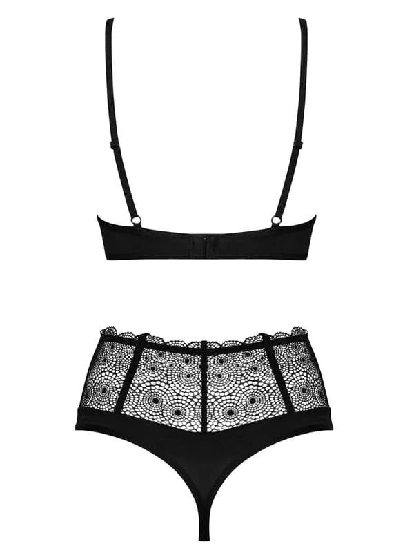 Sharlotte underkläder, 2-delat set, svart, S/M