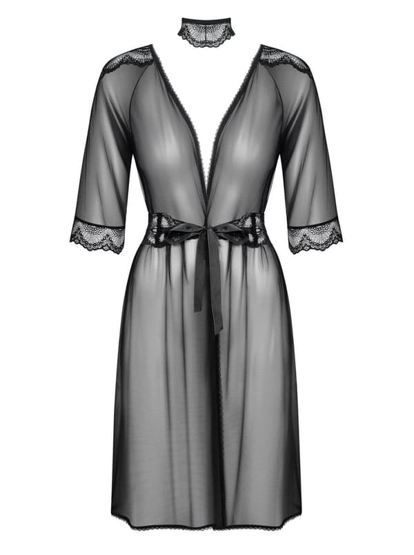 Lucita negligee alusvaatteet musta S/M