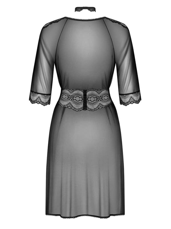 Lucita negligee alusvaatteet musta S/M