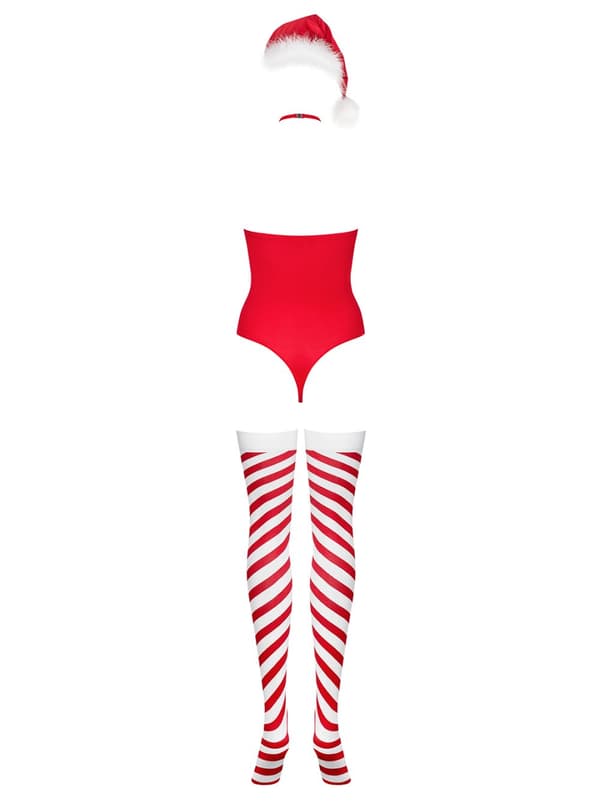 Kissmas undertøj body rød L/XL