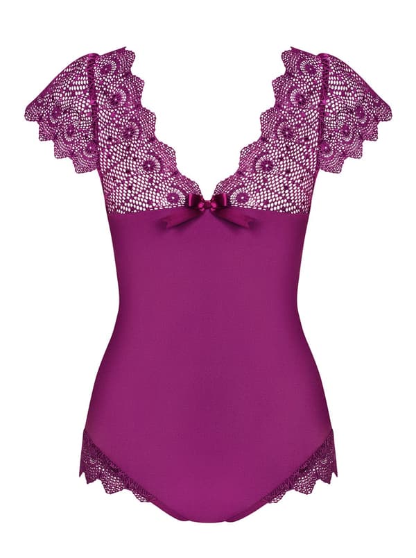 Moketta underkläder body lila L/XL