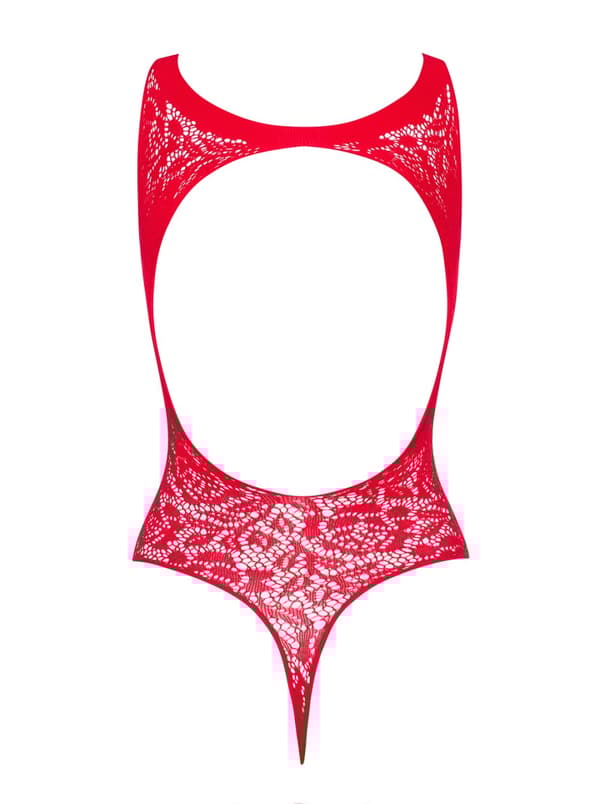 Undertøj B120 rød bodysuit S/M/L