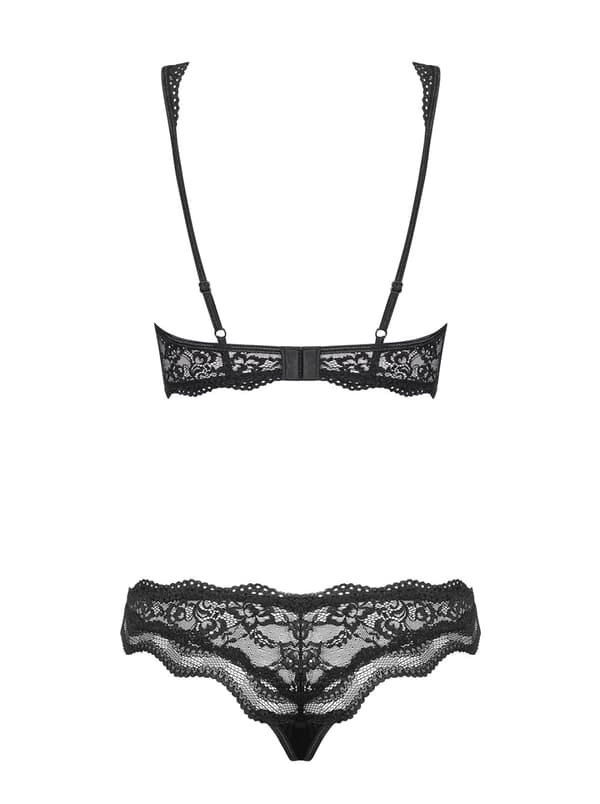 Luvae underkläder 2-delat set Svart S/M