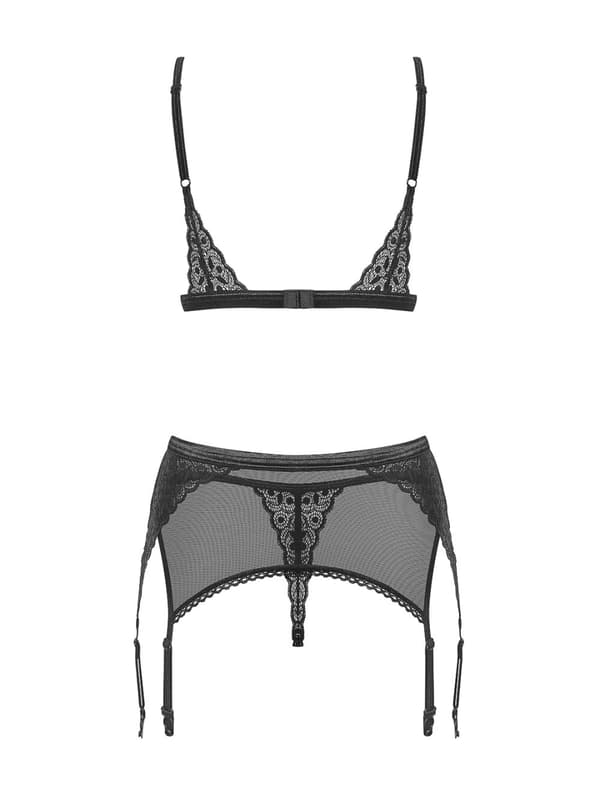 Shibu alusvaatteet, 3-osainen setti, musta L/XL