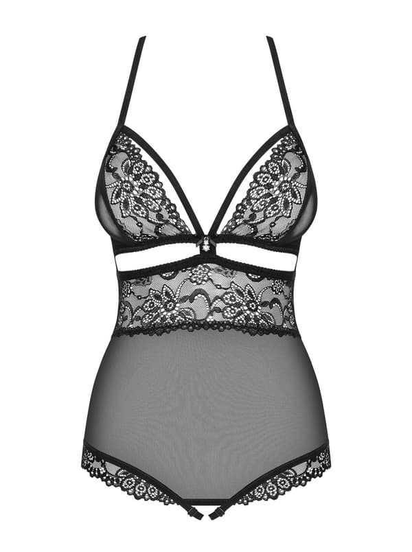Alusvaatteet 838 TED 1 avoin body, musta S/M