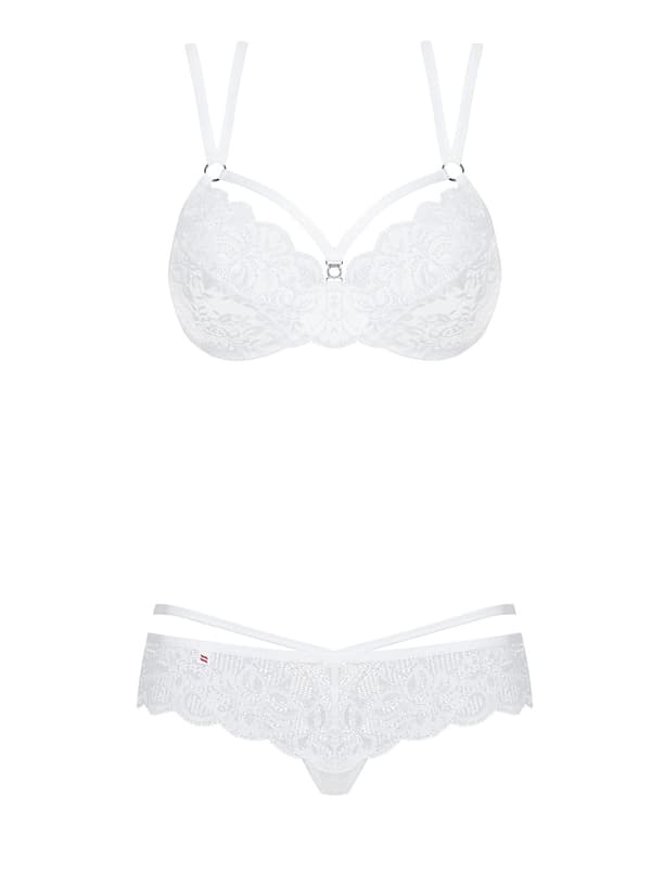 Alusvaatteet 860 SET 2, 2-osainen setti, valkoinen S/M