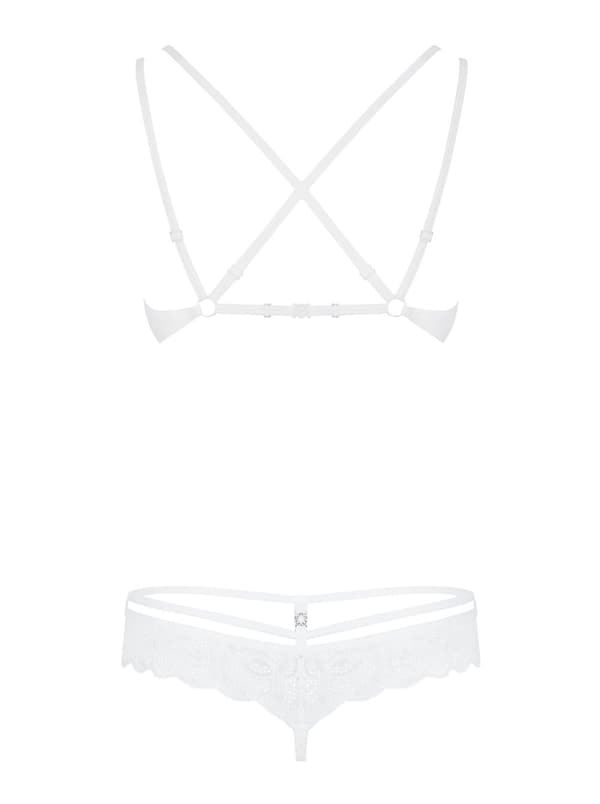 Alusvaatteet 860 SET 2, 2-osainen setti, valkoinen S/M
