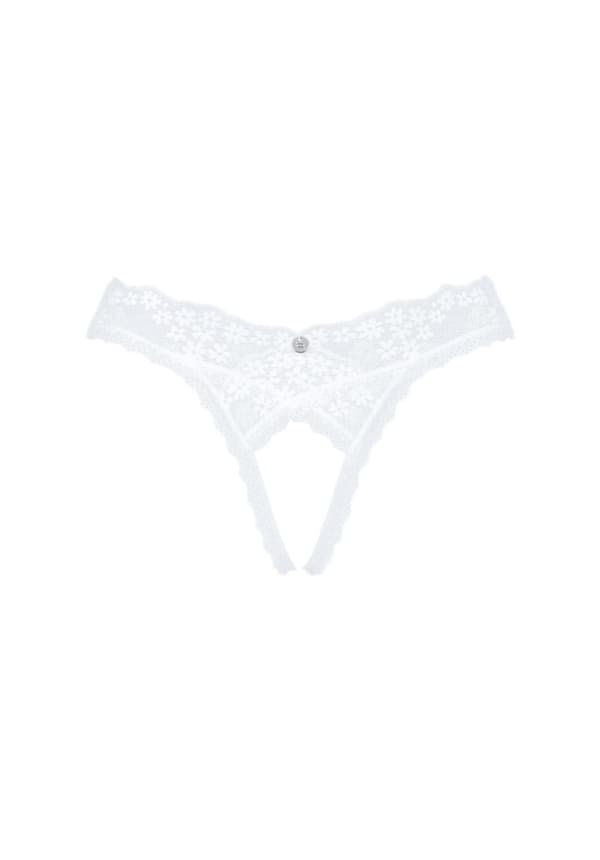 Himmelskt öppen stringtrosa M/L