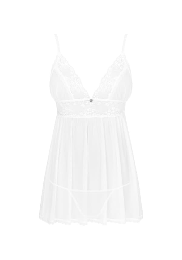 Himmelsk babydoll och stringtrosa XS/S