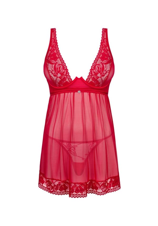 Lacelove babydoll ja stringit XS/S
