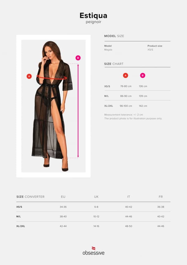 Estiqua negligee XL/2XL